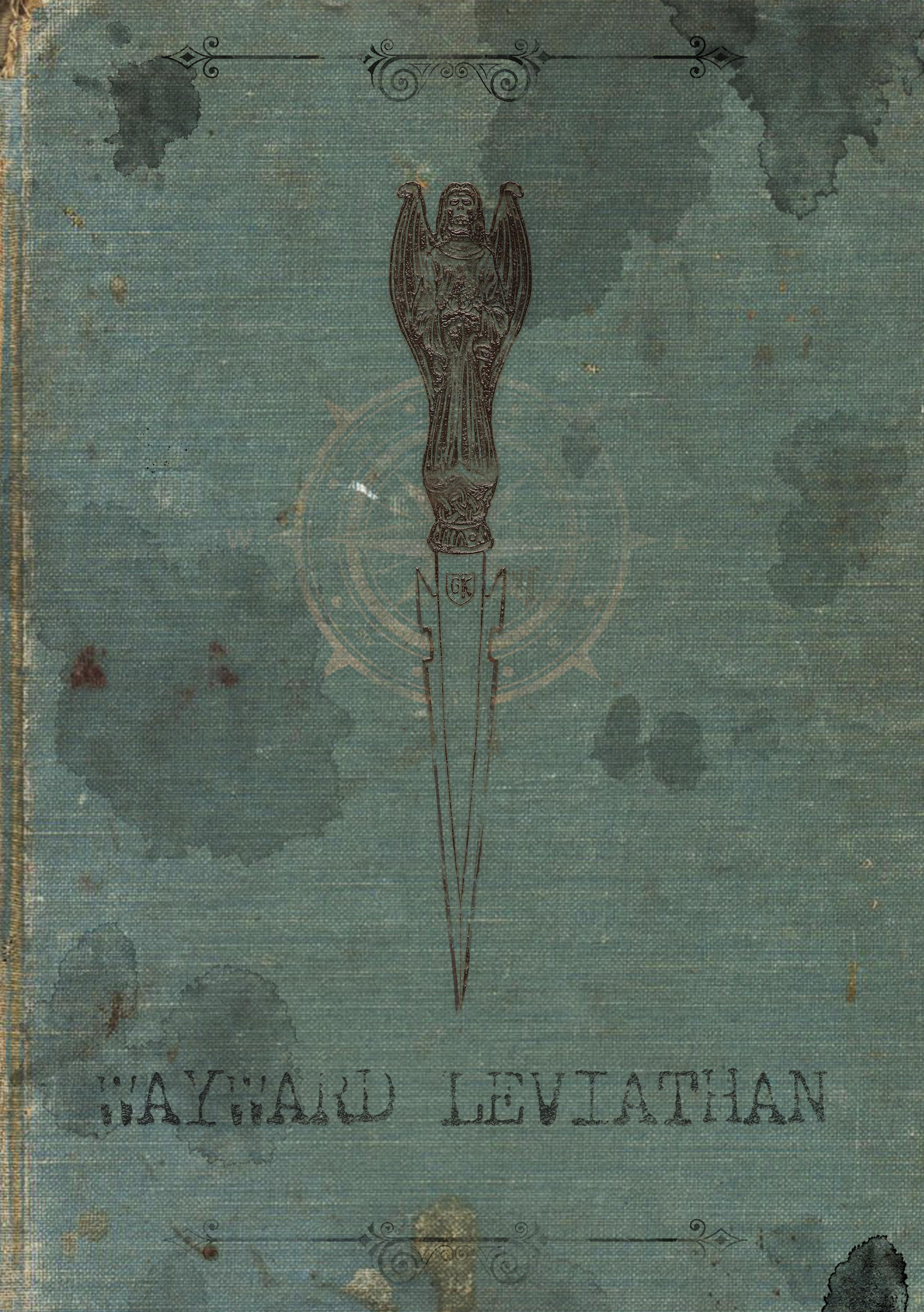 This was a mock-up book cover for a zine dedicated to a friend&#39;s original character.